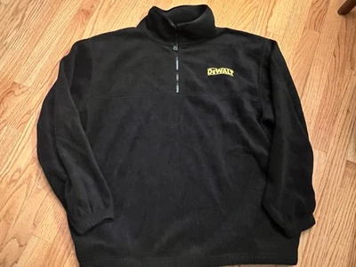 Colorado Timberline Dewalt Power Tools Fleece Jacket Quarter Zip Men’s XL - Image 1 of 4