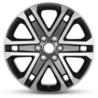 Llanta genuina OEM para Ford F150 2021-2023 llanta de aleación de carbón mecanizada de 20 pulgadas Foto 1 de 4