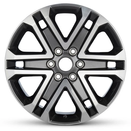 Llanta genuina OEM para Ford F150 2021-2023 llanta de aleación de carbón mecanizada de 20 pulgadas Foto 1 de 4