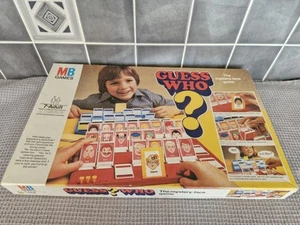 MB Games Guess Who Board Game Vintage 1980 Complete - Picture 1 of 8