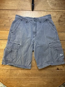 Vintage Union Bay Cargo Tactical Shorts Men's Size 33 Light Gray - Picture 1 of 15
