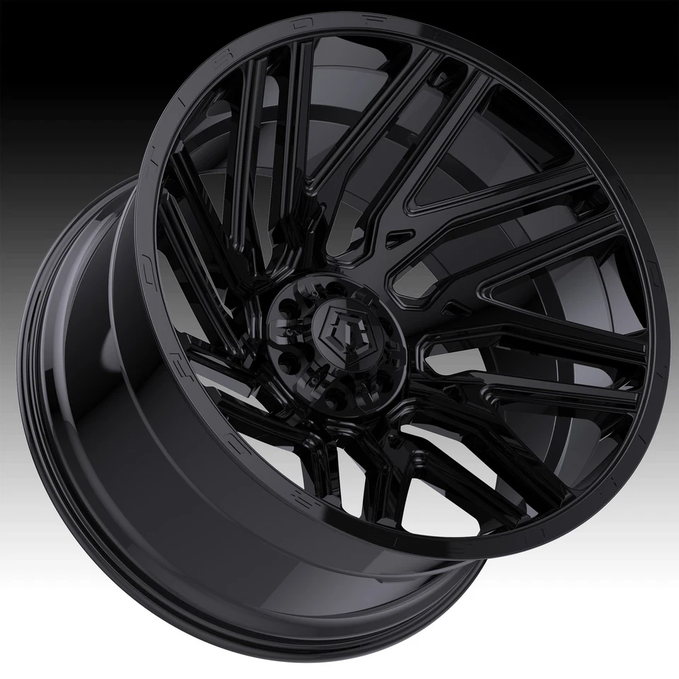 TIS 554B preto brilhante 22x10 6x135 / 6x5,5 -19mm (554B-2206819S) - Imagem 1 de 2