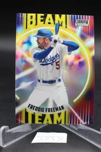 2022 Topps Stadium Club Chrome - Beam Team Freddie Freeman #BT-16 - Picture 1 of 2