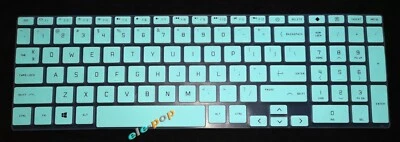 Keyboard Cover Skin for HP Victus 15t-fa, 15z-fb, 16t-s, 16t-r, Omen 16t-ae - Image 1 of 2
