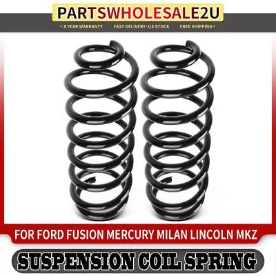 2x Muelles helicoidales laterales traseros para Ford Fusion Lincoln MKZ 10-12 Mercury Milan 10-11 Foto 1 de 4