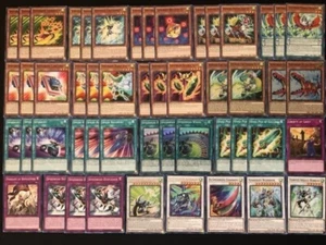 YUGIOH SPEEDROID DECK- TERRORTOP- TAKETOMBORG- RED-EYED- SYNCHRO NEAR MINT - Picture 1 of 10