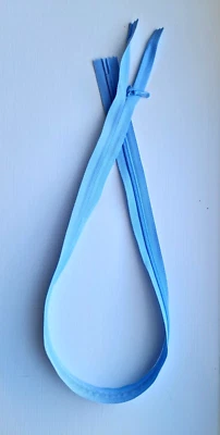 Brand New YKK ZIP light blue colour, 62 cm length, YKK ref. colour 351 - Image 1 of 2