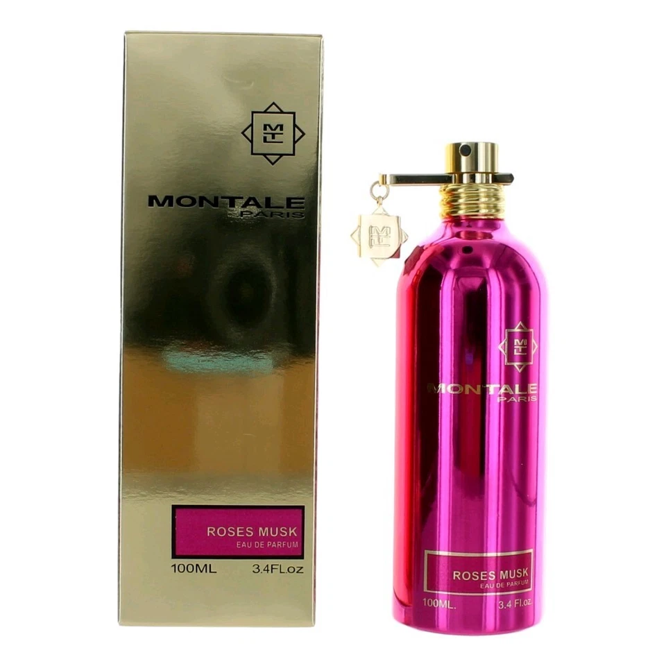Montale Roses Musk Unisex Eau De Parfum 3.4 Oz 100 Ml Spray - Image 1 of 1