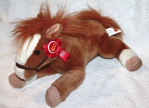 Wells Fargo Bank 160 Years of Service Mack Chesnut Sorrel Horse Pony Plush 2012 - Picture 1 of 3