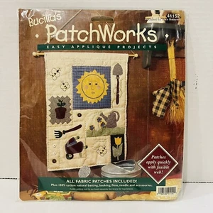 Bucilla Patchworks Easy Applique Garden Sampler Kit 41152 13 x 16  - Picture 1 of 2