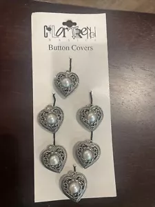 Copertine con bottoni vintage pacchetto di sei balli formali ballo matrimonio elegante - Foto 1 di 2