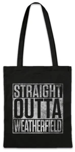 Straight Outta Weatherfield Stofftasche Einkaufstasche Coronation Fun The Street - Picture 1 of 1