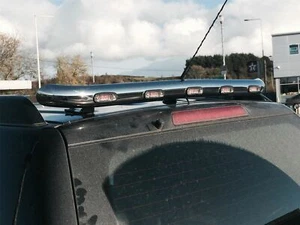 Hintere Dachträger + 3 Funktions-LEDs passend für Mitsubishi L200 Triton 12-15 Zubehör - Bild 1 von 12