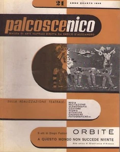 PALCOSCENICO, Rivista di arte teatrale - nr. 21, anno 1950 - Editrice Ancora - Picture 1 of 1