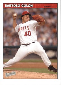 2006 Bazooka Baseball Card #122 Bartolo Colon