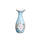 Antik Limoges Miniatur Porzellan kleiner Vase Puppen Zubehör 38 mm