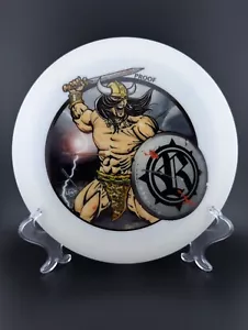 NEW RARE Dynamic Discs DyeMax Fuzion Enforcer - 173g - Les White !ARTISTS PROOF! - Picture 1 of 2