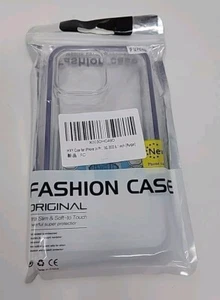 HXY Case for iPhone 14 Pro Max 5G TPU Hard Transparent 2022 6.7" Purple Clear - Picture 1 of 16