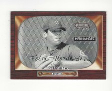2004 Bowman Heritage Black and White #342 Felix Hernandez RC Rookie Mariners