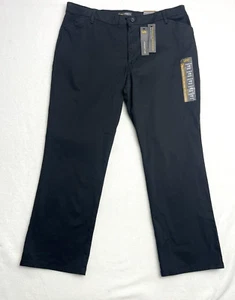 Lee Effortless Chino Pants Size 18 Short Relaxed Fit Straight Leg Black New - Picture 1 of 16