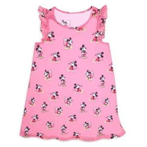 NWT Disney Store Pink Minnie Mouse Nightshirt Munki Munki Girls Many sizes - Picture 1 of 2