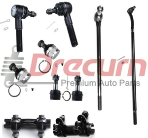 10 Pcs Suspension Steering KitTie Rod Ends & Ball Joints For Ford Bronco F-150 - Picture 1 of 9