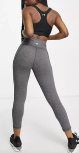 Under Armour Meridian Womens Fitted High rise Crop leggings - Grey - Picture 1 of 4