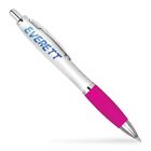 EVERETT - Pink Ballpoint Pen Futuristic Blue  #200351