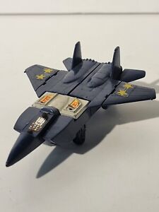 Gobots Blue Leader 1 Jet Fighter Mr-25 1985 Bandai, *Missing Canopy window