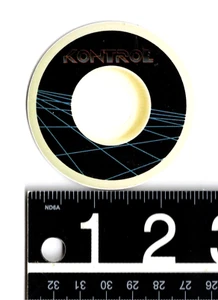 Kontrol Wheels Sticker 2.5 in Round Multicolor Skateboard Decal - Picture 1 of 1