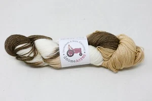 Hilo Gnome Acres S'MORES teñido a mano 70% SW Merino 20% seda cachemir 435 años NUEVO - Imagen 1 de 5