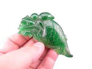 China,jade,Noble collection,collectibles,Jadeite jade,rare arowana,pendant A330 - Picture 1 of 5