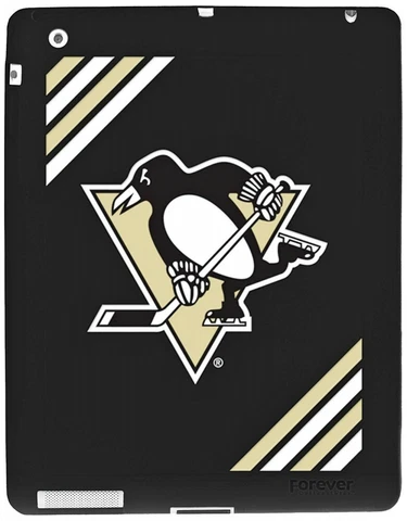 Pittsburgh Penguins NHL Team Logo Silicone Soft Protective Tablet Case Cover