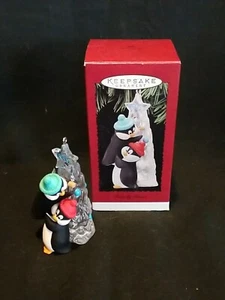 EUC "Friendly Boost" Hallmark Keepsake Ornament (1995) QX5827 - Picture 1 of 9
