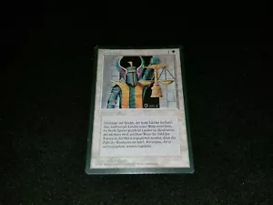 MTG 1x Revised white rare HP German FBB Balance - see description - Picture 1 of 3