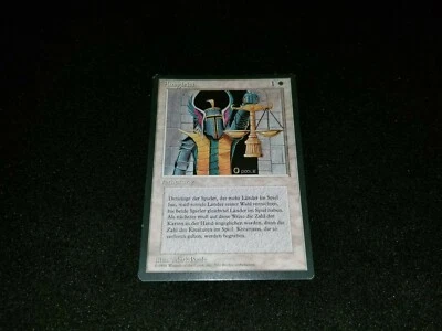 MTG 1x Revised white rare HP German FBB Balance - see description - Image 1 of 3