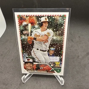 2023 Topps Holiday #H50 Adley Rutschman RC Rookie Card Baltimore Orioles ๐โพ๐ - Picture 1 of 2