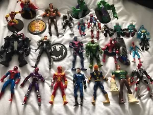 D C COMICS MARVEL SPIDERMAN FIGURES MULTI LISTING LOTS TO CHOOSE FROM - Picture 1 of 44