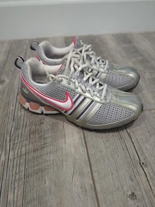 nike womens shoes size 7 Running Casual Grey White Pink 316567-021 - Picture 1 of 6