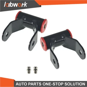 Labwork 2" Drop Rear Lowering Shackles Leveling Kit For 02-08 Dodge Ram 1500 2WD - Picture 1 of 8