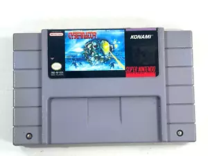 Cybernator (Super Nintendo Entertainment System, 1993) SNES Authentic Tested - Picture 1 of 4