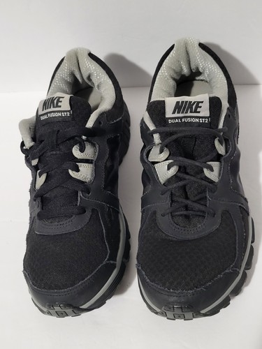 NIKE Dual Fusion ST2 454240 001 scarpe da ginnastica nere da donna taglia US 10