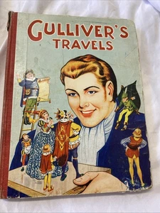 Gullivers Travels Hardcover Birn Brothers London 1955 - Picture 1 of 10