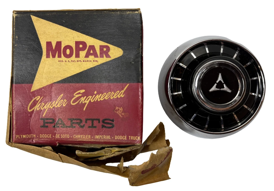 New Old Stock Steering Wheel Center Horn Button for 1963-64 Dodge 880 #2401206 - Image 1 of 1