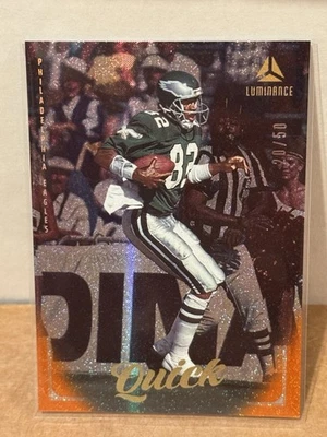 2025 Luminance MIKE QUICK /50 Orange Sparkle 🔥 Eagles #legend - Image 1 of 3