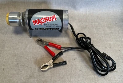 Magnum Industries High Torque Model Engine Starter 12V for RC Car, Boat, Plane. - Image 1 of 4