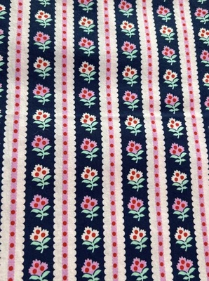 Paint Box By Cynthia Crowley Micheal Miller Fabrics #6033 Striped Garden 2.8 Yds - Image 1 of 4