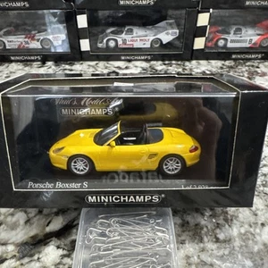 Minichamps 1/43 Porsche Boxster S Yellow 2002 400062072 - Picture 1 of 6
