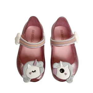 Mini Melissa Ultragirl Unicorn Flats Size 6 - Picture 1 of 11