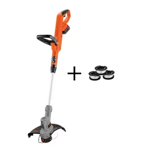 20V MAX Cordless Battery Powered 2-In-1 String Trimmer & Lawn Edger with 3-Pack - Picture 1 of 12